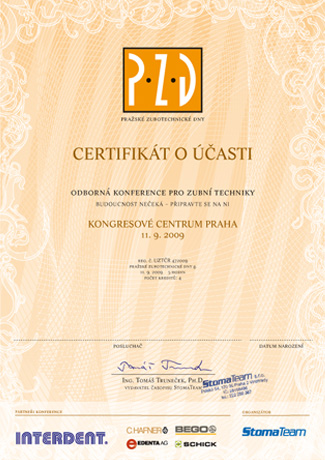 PZD certifik&aacute;t